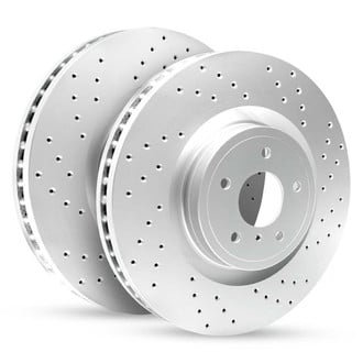 R1 Concepts® - Drilled and Slotted Disc Brake Rotor Set