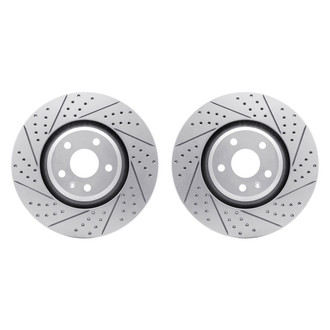R1 Concepts® - Drilled and Slotted Brake Rotor Set