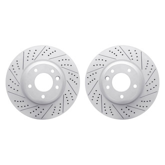 R1 Concepts® - Drilled and Slotted Brake Rotor Set