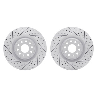 R1 Concepts® - Drilled and Slotted Brake Rotor Set