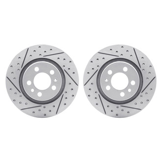 R1 Concepts® - Drilled and Slotted Brake Rotor Set