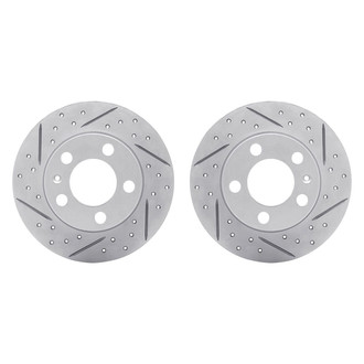 R1 Concepts® - Drilled and Slotted Disc Brake Rotor Set