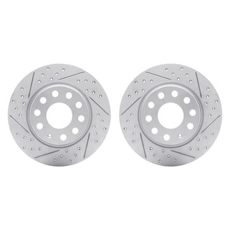 R1 Concepts® - Drilled and Slotted Disc Brake Rotor Set