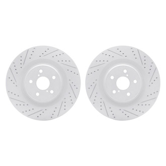 R1 Concepts® - Drilled and Slotted Disc Brake Rotor Set
