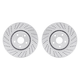 R1 Concepts® - Drilled and Slotted Brake Rotor Set