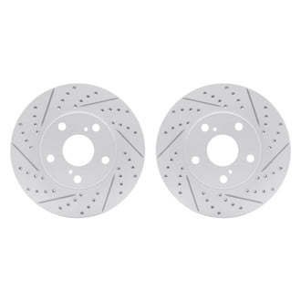 R1 Concepts® - Drilled and Slotted Brake Rotor Set
