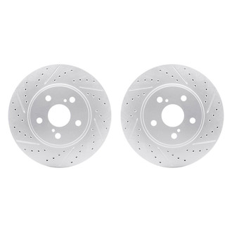 R1 Concepts® - Drilled and Slotted Disc Brake Rotor Set