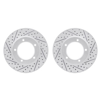 R1 Concepts® - Drilled and Slotted Disc Brake Rotor Set