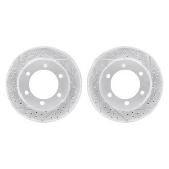 R1 Concepts® - Drilled and Slotted Brake Rotor Set
