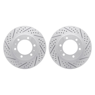 R1 Concepts® - Drilled and Slotted Disc Brake Rotor Set