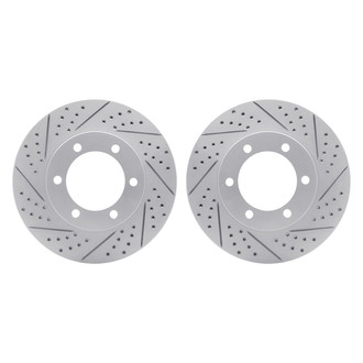 R1 Concepts® - Drilled and Slotted Brake Rotor Set