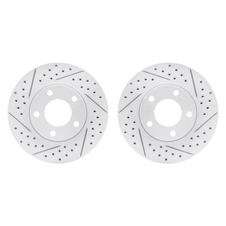 R1 Concepts® - Drilled and Slotted Brake Rotor Set