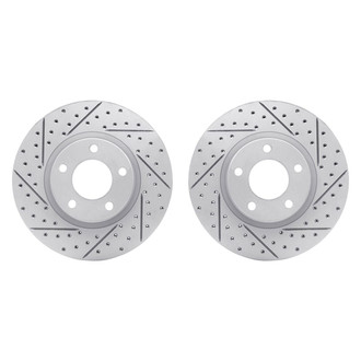 R1 Concepts® - Drilled and Slotted Disc Brake Rotor Set