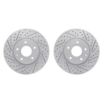 R1 Concepts® - Drilled and Slotted Brake Rotor Set