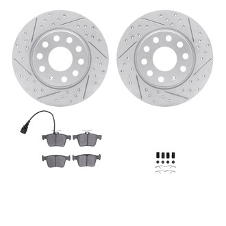 R1 Concepts® - Rear Brake Kit with Optimum OE Pads