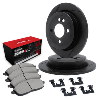 R1 Concepts® - Slotted Brake Kit with 5000 OE Pads