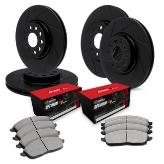 R1 Concepts® - Slotted Brake Kit with 5000 OE Pads
