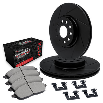 R1 Concepts® - Slotted Brake Kit with Performance Off-Road/Tow Brake Pads