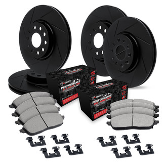 R1 Concepts® - Slotted Brake Kit with Performance Off-Road/Tow Brake Pads