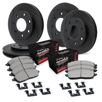 R1 Concepts® - Slotted Brake Kit with Performance Off-Road/Tow Brake Pads