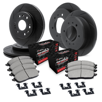 R1 Concepts® - Slotted Brake Kit with Performance Off-Road/Tow Brake Pads
