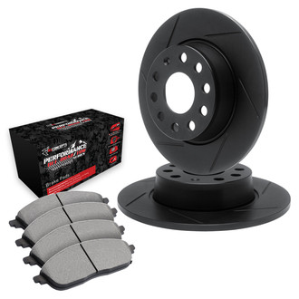 R1 Concepts® - Slotted Brake Kit with Performance Off-Road/Tow Brake Pads