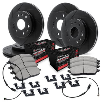 R1 Concepts® - Slotted Brake Kit with Performance Off-Road/Tow Brake Pads
