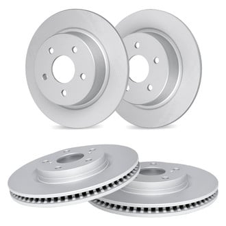 R1 Concepts® - Front and Rear Brake Rotor Set