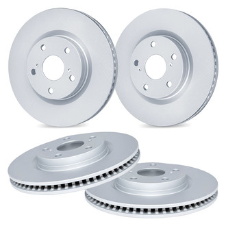 R1 Concepts® - GEO-Carbon™ Front and Rear Brake Rotor Set