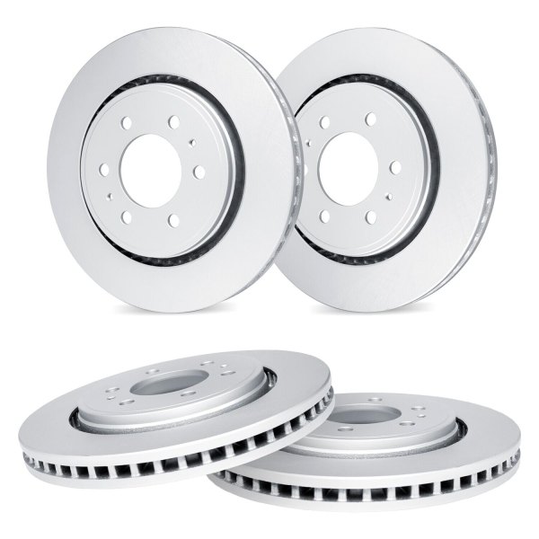 R1 Concepts® - Front and Rear Brake Rotor Set