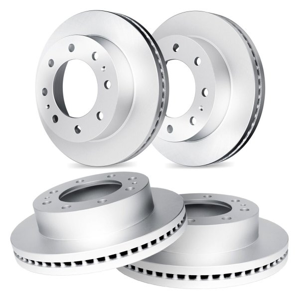 R1 Concepts® - Front and Rear Brake Rotor Set