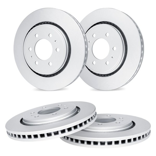 R1 Concepts® - Front and Rear Brake Rotor Set