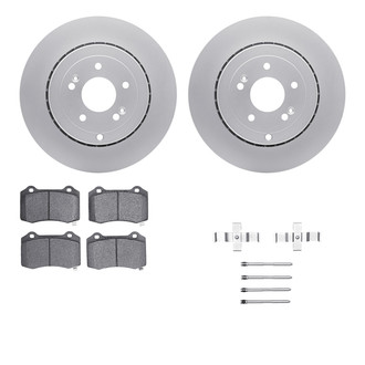 R1 Concepts® - Carbon Coated Brake Kit with Euro Ceramic Pads