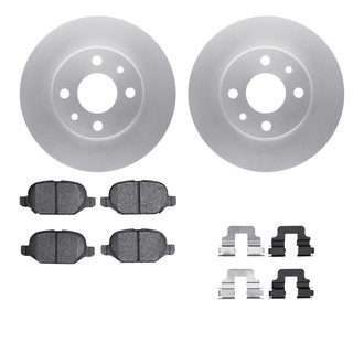 R1 Concepts® - Rear Brake Kit with Euro Ceramic Pads