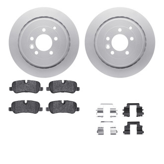 R1 Concepts® - Rear Brake Kit with Euro Ceramic Pads