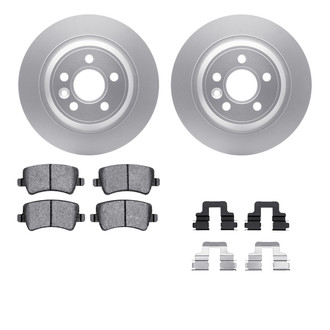 R1 Concepts® - Rear Brake Kit with Euro Ceramic Pads