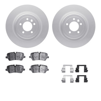 R1 Concepts® - Rear Brake Kit with Euro Ceramic Pads