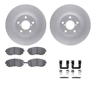R1 Concepts® - Front Brake Kit with Euro Ceramic Pads