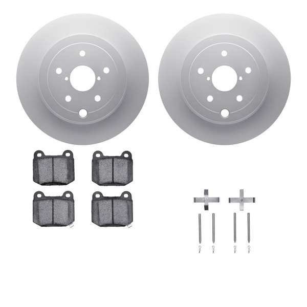  R1 Concepts® - Rear Brake Kit with Euro Ceramic Pads