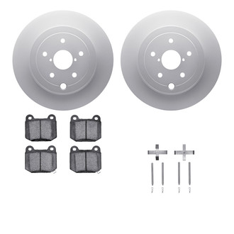 R1 Concepts® - Rear Brake Kit with Euro Ceramic Pads
