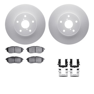 R1 Concepts® - Front Brake Kit with Euro Ceramic Pads