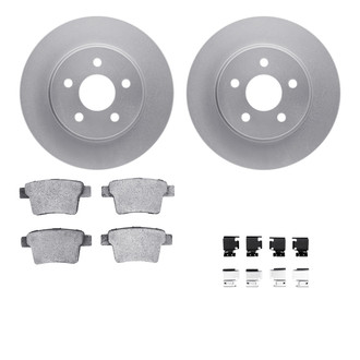 R1 Concepts® - Rear Brake Kit with Euro Ceramic Pads