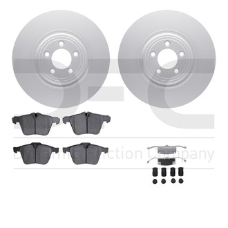 R1 Concepts® - Front Brake Kit with Euro Ceramic Pads