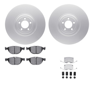 R1 Concepts® - Front Brake Kit with Euro Ceramic Pads