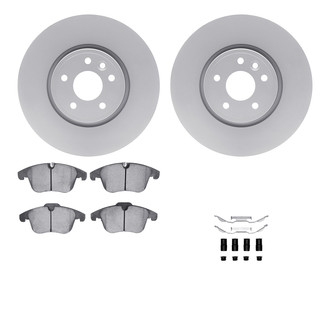 R1 Concepts® - Front Brake Kit with Euro Ceramic Pads