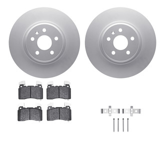R1 Concepts® - Front Brake Kit with Euro Ceramic Pads
