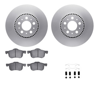 R1 Concepts® - Front Brake Kit with Euro Ceramic Pads