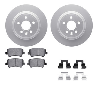 R1 Concepts® - Rear Brake Kit with Euro Ceramic Pads