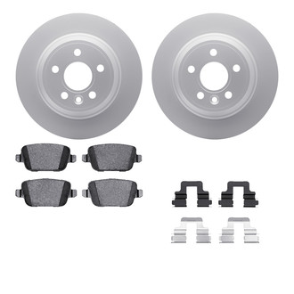 R1 Concepts® - Rear Brake Kit with Euro Ceramic Pads