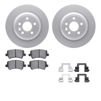 R1 Concepts® - Rear Brake Kit with Euro Ceramic Pads